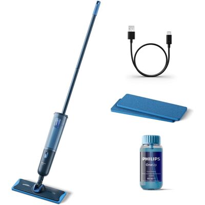 Philips OneUp elektrische Mopp 3000 Series, Nassreiniger, Blau Philips OneUp elektrische Mopp 3000 Series, Nassreiniger, Blau