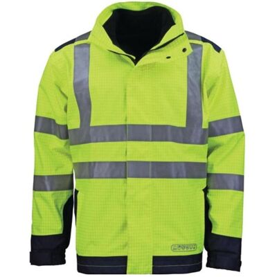 Asatex, Arbeitsjacke, Wetter-, Flamm- und Warnschutzjacke Grösse XXXL gelb/blau (3XL) Asatex, Arbeitsjacke, Wetter-, Flamm- und Warnschutzjacke Grösse XXXL gelb/blau (3XL)