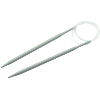 Glorex Rundstricknadeln, 5,0mm, 80cm, Nadel, Grau Glorex Rundstricknadeln, 5,0mm, 80cm, Nadel, Grau