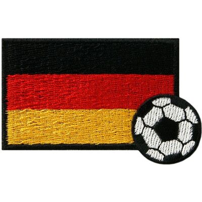 Mono Quick Fussballflagge, Deutschland, Applikationen, Mehrfarbig, Schwarz Mono Quick Fussballflagge, Deutschland, Applikationen, Mehrfarbig, Schwarz