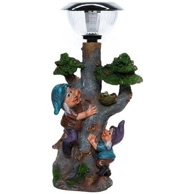 Garden Center, Aussendekoration, Gartendekoration „Zwerge unter einem Baum“, 23,2 x 18 x 46,7 cm Garden Center, Aussendekoration, Gartendekoration „Zwerge unter einem Baum“, 23,2 x 18 x 46,7 cm