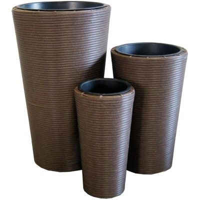 Europalms, Blumentopf, Dekotopf-Set "INDIA" 74/54/44cm Europalms, Blumentopf, Dekotopf-Set "INDIA" 74/54/44cm