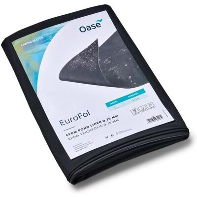 Oase, Brunnen + Gartenteich, EuroFol EPDM Pre-Packed 0,75 mm / 2 x 3 m (93226) Oase, Brunnen + Gartenteich, EuroFol EPDM Pre-Packed 0,75 mm / 2 x 3 m (93226)