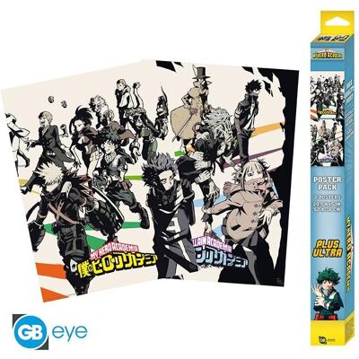 GB Eye, Bilder, MY HERO ACADEMIA - Set 2 Chibi Posters - HeroesVillains 52x38 x4 (38 x 52 cm) GB Eye, Bilder, MY HERO ACADEMIA - Set 2 Chibi Posters - HeroesVillains 52x38 x4 (38 x 52 cm)