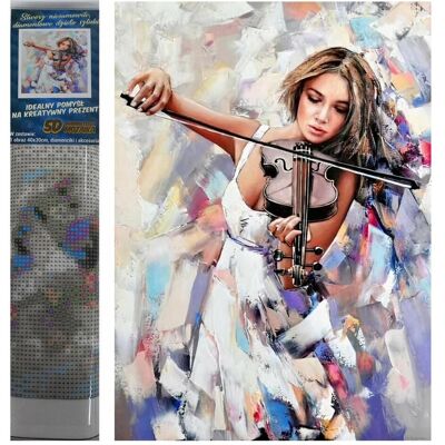 Norimpex Diamant-Gemälde Violinist 30x40cm Norimpex Diamant-Gemälde Violinist 30x40cm