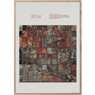 ChiCura, Bilder, Ikigai Poster (30 x 42 cm) ChiCura, Bilder, Ikigai Poster (30 x 42 cm)