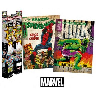Pyramid Bilder, MARVEL - Spider-Man & Hulk - Set 2 Posters 52 x 38cm (52 x 38 cm) Pyramid Bilder, MARVEL - Spider-Man & Hulk - Set 2 Posters 52 x 38cm (52 x 38 cm)