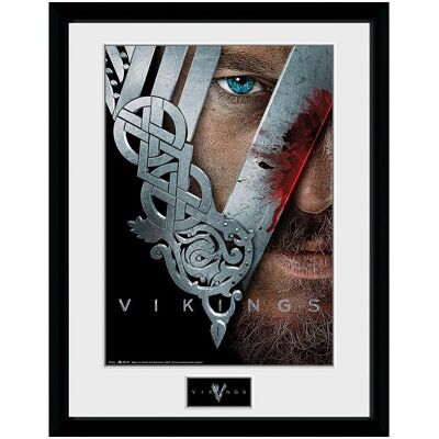 GB Eye, Bilder, Framed Poster Vikings : Keyart (30 x 40 cm) GB Eye, Bilder, Framed Poster Vikings : Keyart (30 x 40 cm)