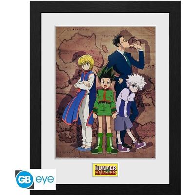 GB Eye Hunter X Hunter Framed Print : Key Art Map, Weiteres Gaming Zubehör, Mehrfarbig GB Eye Hunter X Hunter Framed Print : Key Art Map, Weiteres Gaming Zubehör, Mehrfarbig