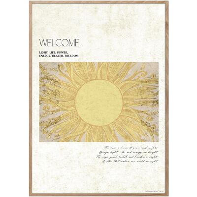 ChiCura, Bilder, Welcome Sun Poster (100 x 140 cm) ChiCura, Bilder, Welcome Sun Poster (100 x 140 cm)