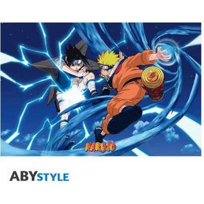 ABYstyle, Bilder, Poster Naruto : Naruto & Sasuke (91.5x61) (ax2) (61 x 91.50 cm) ABYstyle, Bilder, Poster Naruto : Naruto & Sasuke (91.5x61) (ax2) (61 x 91.50 cm)