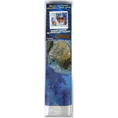 Norimpex Diamant Malerei Wolf Call 30x40cm Norimpex Diamant Malerei Wolf Call 30x40cm