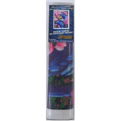 Norimpex Diamant Gemälde Blaue Papageien 30x40cm Norimpex Diamant Gemälde Blaue Papageien 30x40cm