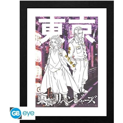 GB Eye, Bilder, Framed Poster Tokyo Revengers : Mikey & Draken (30x40) (35 x 40 cm) GB Eye, Bilder, Framed Poster Tokyo Revengers : Mikey & Draken (30x40) (35 x 40 cm)