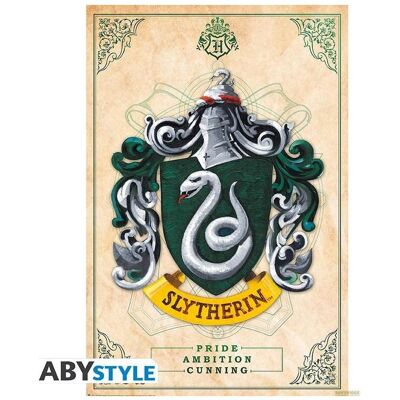 ABYstyle, Bilder, Poster Harry Potter : Slytherin (91.5x61) (ax2) (91.50 x 61 cm) ABYstyle, Bilder, Poster Harry Potter : Slytherin (91.5x61) (ax2) (91.50 x 61 cm)