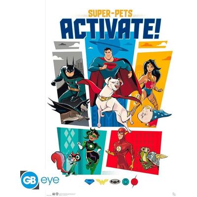 GB Eye, Bilder, DC COMICS - Poster League of Superpets Activate 91.5x61 (61 x 91.50 cm) GB Eye, Bilder, DC COMICS - Poster League of Superpets Activate 91.5x61 (61 x 91.50 cm)