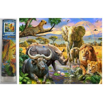 Norimpex Diamant-Gemälde Tierreich 30x40cm Norimpex Diamant-Gemälde Tierreich 30x40cm