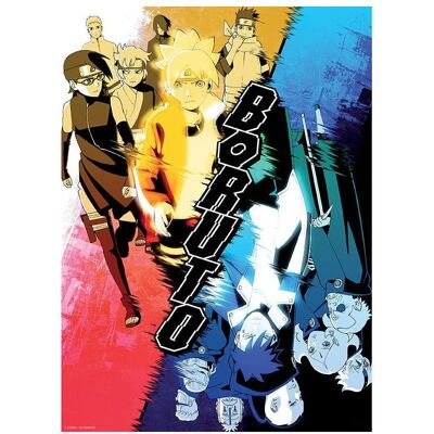 GB Eye, Bilder, Boruto Poster Konoha VS Kara (52x38) (52 x 38 cm) GB Eye, Bilder, Boruto Poster Konoha VS Kara (52x38) (52 x 38 cm)