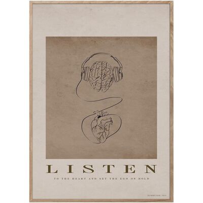 ChiCura, Bilder, Listen Poster (70 x 100 cm) ChiCura, Bilder, Listen Poster (70 x 100 cm)