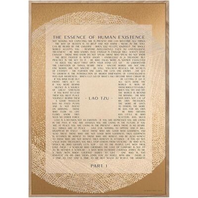 ChiCura, Bilder, Lao Tzu Part 1 Poster (70 x 100 cm) ChiCura, Bilder, Lao Tzu Part 1 Poster (70 x 100 cm)