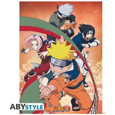 ABYstyle, Bilder, Poster Naruto : Team 7 (52x38) (ax2) (52 x 38 cm) ABYstyle, Bilder, Poster Naruto : Team 7 (52x38) (ax2) (52 x 38 cm)