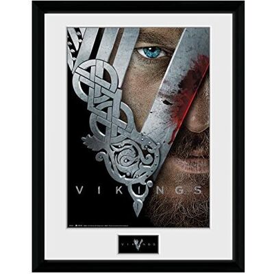 GB Eye, Bilder, Framed Poster Vikings : Keyart (30 x 40 cm) GB Eye, Bilder, Framed Poster Vikings : Keyart (30 x 40 cm)