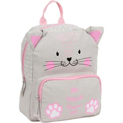 Derform, Kindergartentasche, Canvas 11 Cat Kindergartenrucksack Derform, Kindergartentasche, Canvas 11 Cat Kindergartenrucksack