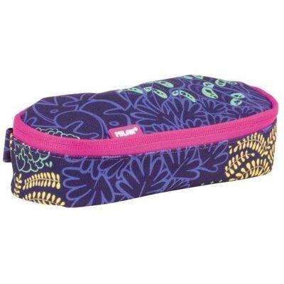 Teka, Etui, Ovales Federmäppchen Skylights lila MILAN Teka, Etui, Ovales Federmäppchen Skylights lila MILAN