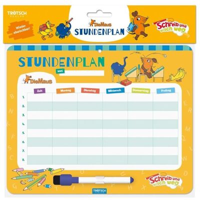 Magni, Agenda, Stundenplan Die Maus mit Stift abwischbar Magni, Agenda, Stundenplan Die Maus mit Stift abwischbar
