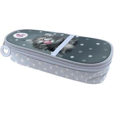 Beniamin, Etui, Das Federmäppchen „Sweet Pets“ mit Klappe – Katze Beniamin, Etui, Das Federmäppchen „Sweet Pets“ mit Klappe – Katze