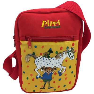 Euromic, Kindergartentasche, Pippi Shoulder bag with front zipped pocket and velcro pocket on the back and inside main compartmen Euromic, Kindergartentasche, Pippi Shoulder bag with front zipped pocket and velcro pocket on the back and inside main compartmen