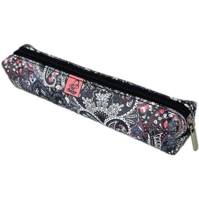 Bee-bee, Etui, Rechteckiges Mini-Federmäppchen mit Paisley-Ornament Bee-bee, Etui, Rechteckiges Mini-Federmäppchen mit Paisley-Ornament