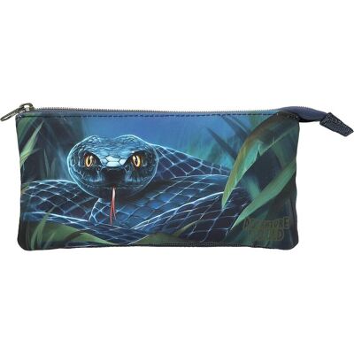 Dino, Etui, World - Adventure World Pencil Tube - Snake - Deep Blue-Green Dino, Etui, World - Adventure World Pencil Tube - Snake - Deep Blue-Green