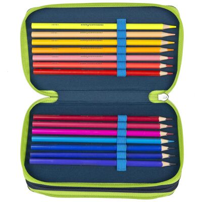Undercover, Etui, Dreiteiliges Federmäppchen mit Fussball Undercover, Etui, Dreiteiliges Federmäppchen mit Fussball