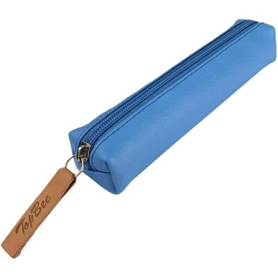 BEE, Etui, Federmäppchen Violettblaues rechteckiges Mini-Federmäppchen BEE, Etui, Federmäppchen Violettblaues rechteckiges Mini-Federmäppchen