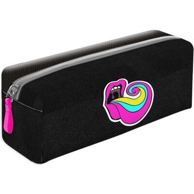 Beniamin, Etui, Federmäppchen, Kosmetiktasche, Canvas, Zunge Beniamin, Etui, Federmäppchen, Kosmetiktasche, Canvas, Zunge