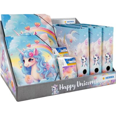 Herma Ordner, Warenpaket Happy Unicorns sortiert Herma Ordner, Warenpaket Happy Unicorns sortiert