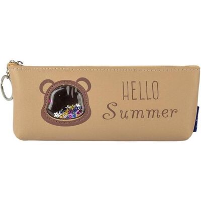 Fresh, Etui, Federmäppchen Federmäppchen Sachet Misiek Hello Summer Beige Fresh, Etui, Federmäppchen Federmäppchen Sachet Misiek Hello Summer Beige