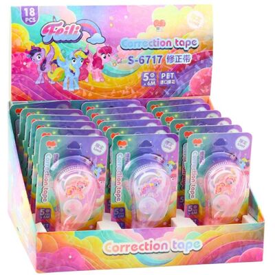 Lean Toys, Korrekturmittel, Korrekturband Maus Schule Büro 6 m x 5 mm Einhorn rosa lila Lean Toys, Korrekturmittel, Korrekturband Maus Schule Büro 6 m x 5 mm Einhorn rosa lila