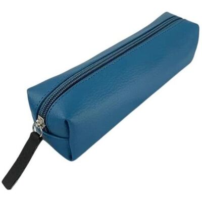 Bee-bee, Etui, Rechteckiges Federmäppchen in Denimblau Bee-bee, Etui, Rechteckiges Federmäppchen in Denimblau