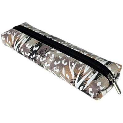Bee-bee, Etui, Federmäppchen Dackel Leopard mit Punkten Bee-bee, Etui, Federmäppchen Dackel Leopard mit Punkten