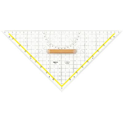 Aristo Lineal, Tz-Dreieck mit Holzgriff, 32,5 cm, 1648-T (32.50 cm, Kunststoff) Aristo Lineal, Tz-Dreieck mit Holzgriff, 32,5 cm, 1648-T (32.50 cm, Kunststoff)