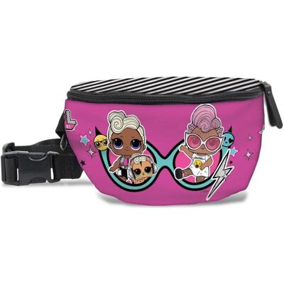 Euromic, Kindergartentasche, L.O.L. Surprise! Together 4Eva Belt bag, lenght of strap: 110 cm, extra zipped pocket on back (2,5 l Euromic, Kindergartentasche, L.O.L. Surprise! Together 4Eva Belt bag, lenght of strap: 110 cm, extra zipped pocket on back (2,5 l