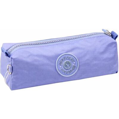 Lean Toys, Etui, Federmäppchen für die Schule, Einzelfach, Blau, 21,5 cm Lean Toys, Etui, Federmäppchen für die Schule, Einzelfach, Blau, 21,5 cm