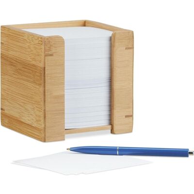 Relaxdays, Schreibtisch Accessoire, Zettelbox Relaxdays, Schreibtisch Accessoire, Zettelbox