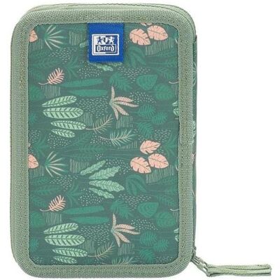 Oxford, Etui, Federmäppchen 2-Fächer Kids grün Oxford, Etui, Federmäppchen 2-Fächer Kids grün