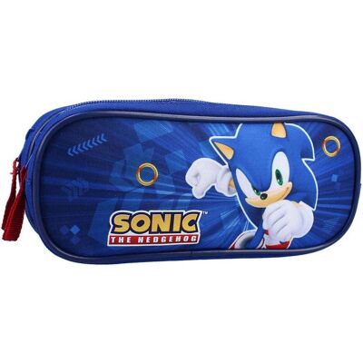 Vadobag, Etui, Sonic Still Unstoppable Federmäppchen, 2 Fächer, Blau Vadobag, Etui, Sonic Still Unstoppable Federmäppchen, 2 Fächer, Blau
