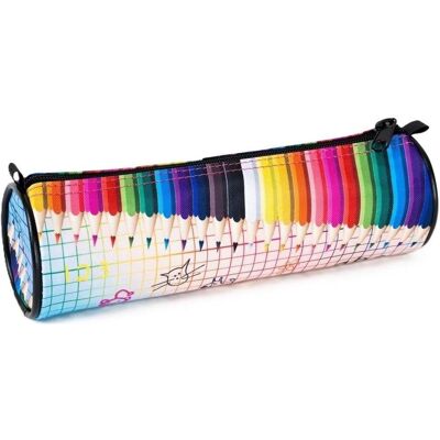 Andy, Etui, Farbsortiment Federmäppchen mit 2 Rollen Andy, Etui, Farbsortiment Federmäppchen mit 2 Rollen