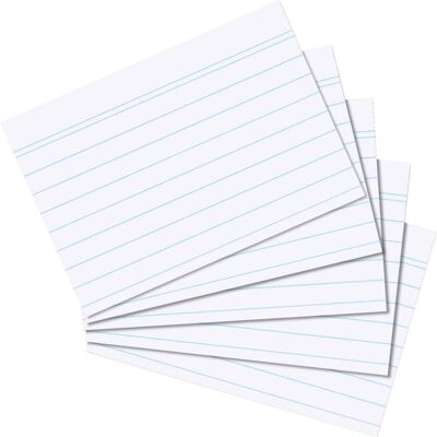 Herlitz, Karteikarten, Karteikarten (A7, 100x, 170 g/m²) Herlitz, Karteikarten, Karteikarten (A7, 100x, 170 g/m²)