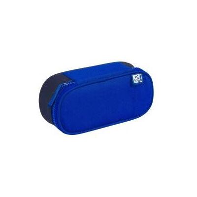 Oxford, Etui, Funky Federmäppchen in Blau und Marineblau mit Klappe Oxford, Etui, Funky Federmäppchen in Blau und Marineblau mit Klappe